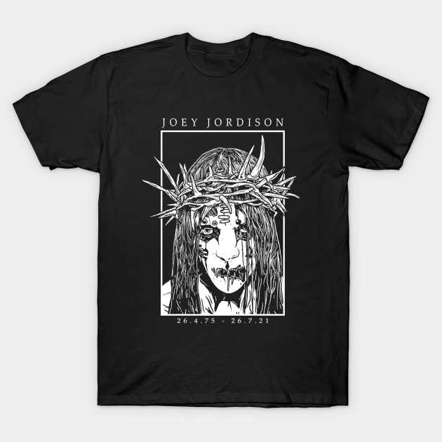 RIP Joey Jordison T-Shirt by rippyshbarcus